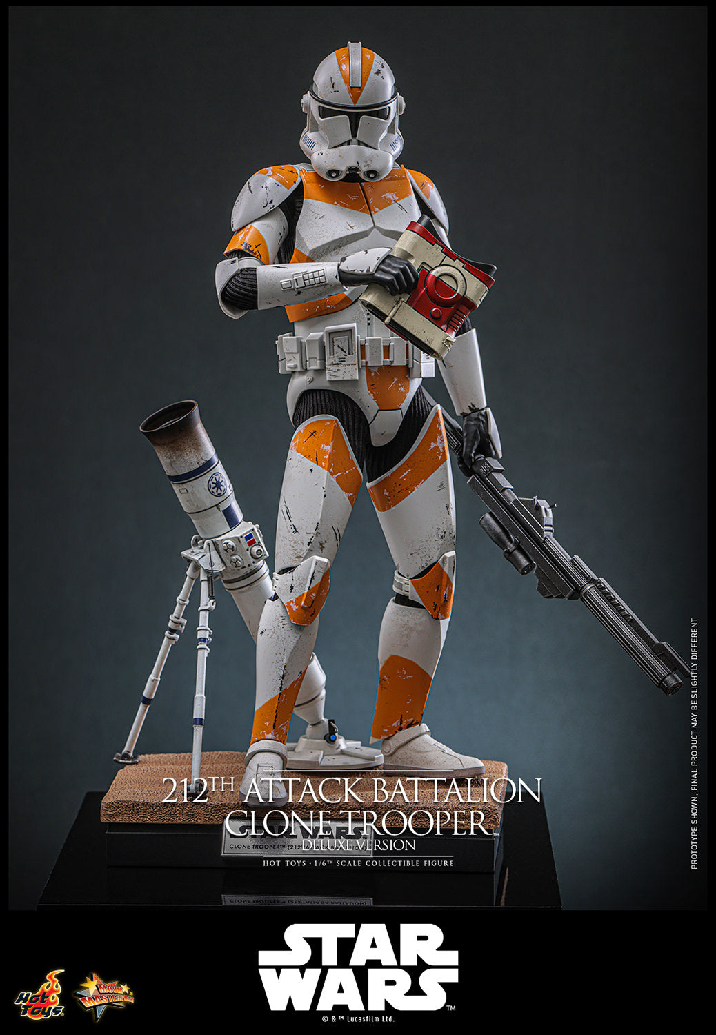 Hot Toys 212th Attack Battalion Clone Trooper (Deluxe Version) "Star Wars Clone Wars" | Hot Toys