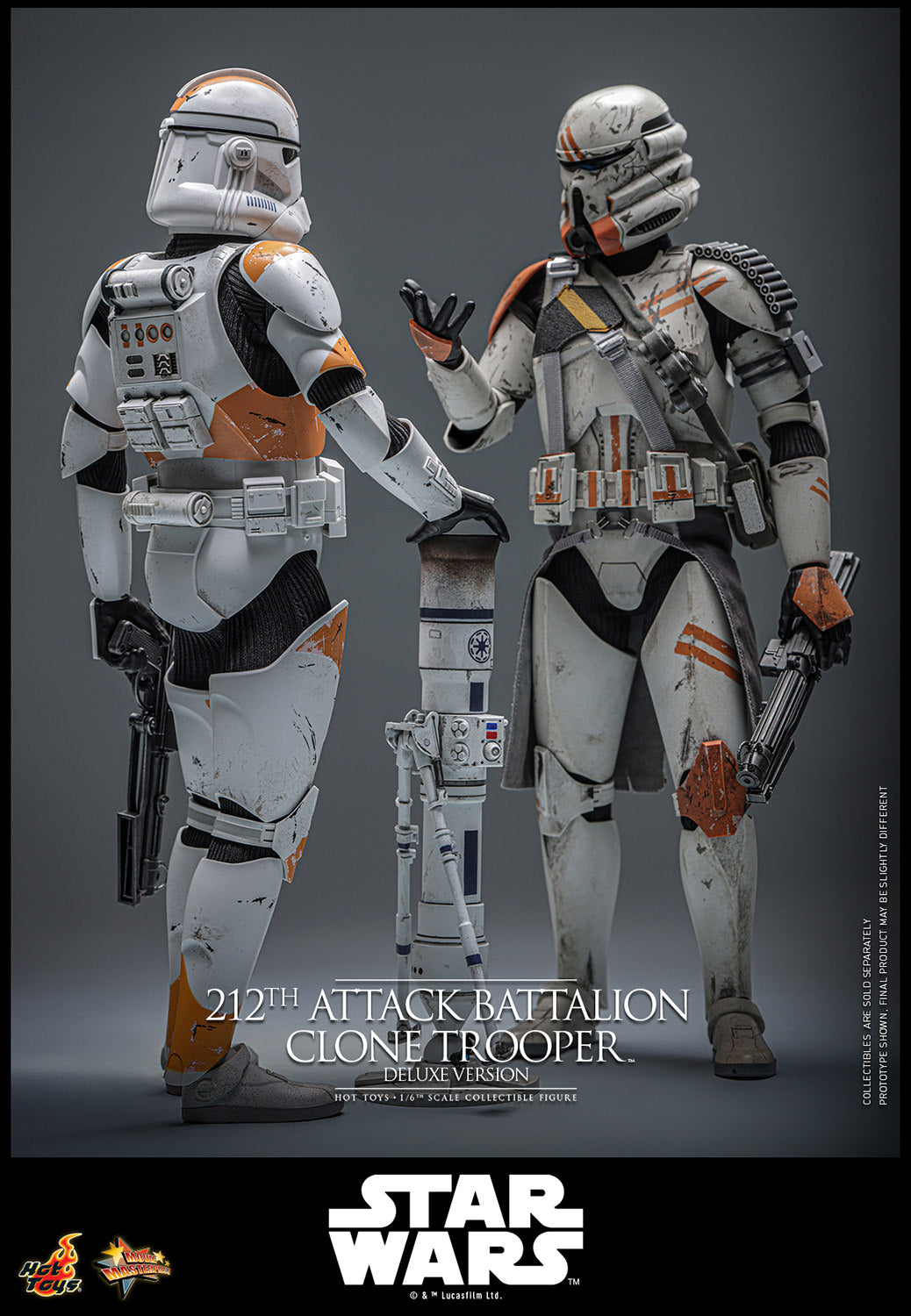 Hot Toys 212th Attack Battalion Clone Trooper (Deluxe Version) "Star Wars Clone Wars" | Hot Toys
