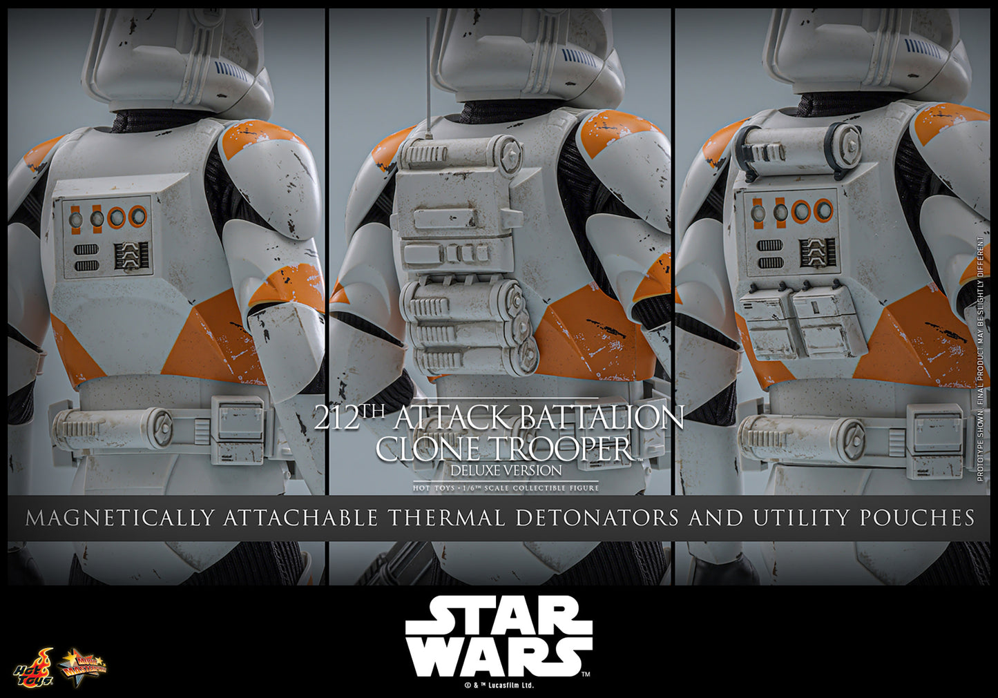 Hot Toys 212th Attack Battalion Clone Trooper (Deluxe Version) "Star Wars Clone Wars" | Hot Toys