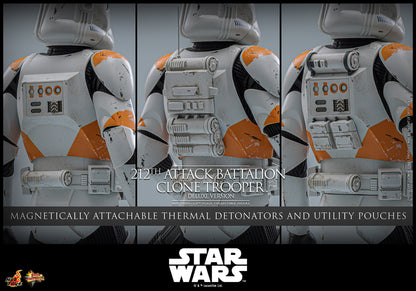 Hot Toys 212th Attack Battalion Clone Trooper (Deluxe Version) "Star Wars Clone Wars" | Hot Toys