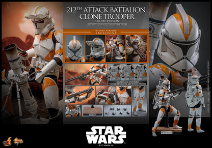 Hot Toys 212th Attack Battalion Clone Trooper (Deluxe Version) "Star Wars Clone Wars" | Hot Toys