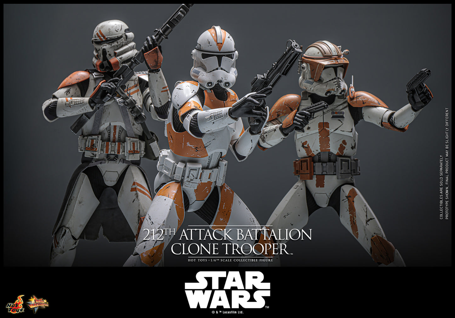 Hot Toys 212th Attack Battalion Clone Trooper "Star Wars Clone Wars" | Hot Toys