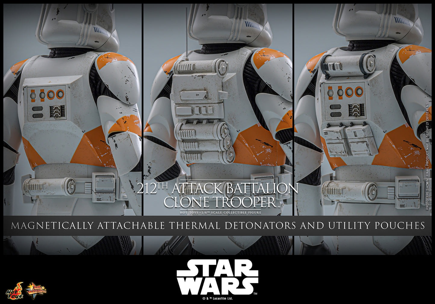 Hot Toys 212th Attack Battalion Clone Trooper "Star Wars Clone Wars" | Hot Toys