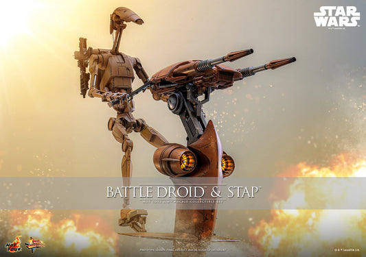 Hot Toys 1/6 Battle Droid & STAP "Star Wars: The Phantom Menace" | Hot Toys 1/6 Scale