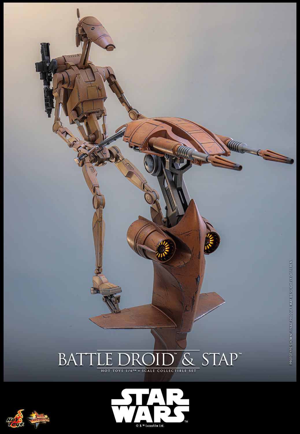 Hot Toys 1/6 Battle Droid & STAP "Star Wars: The Phantom Menace" | Hot Toys 1/6 Scale