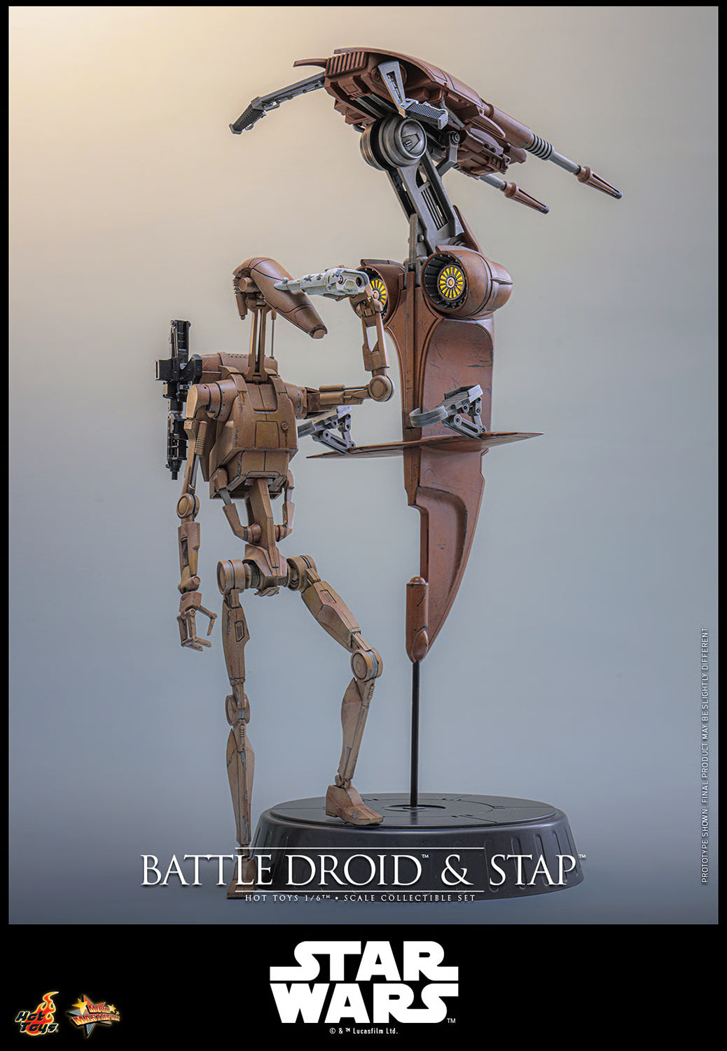 Hot Toys 1/6 Battle Droid & STAP "Star Wars: The Phantom Menace" | Hot Toys 1/6 Scale