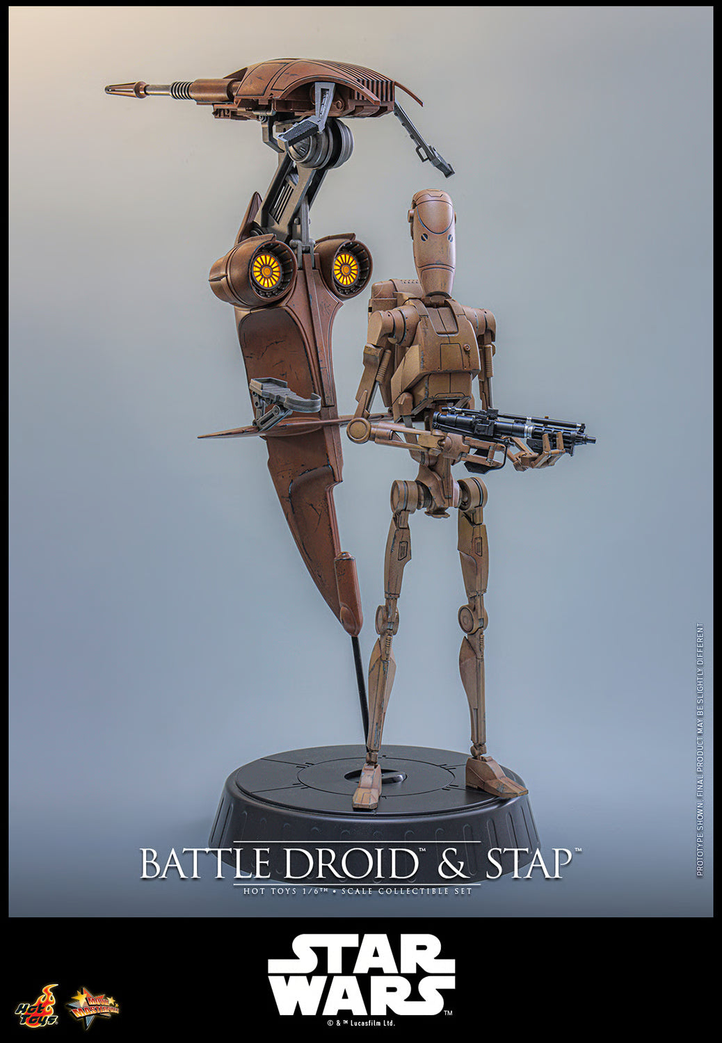 Hot Toys 1/6 Battle Droid & STAP "Star Wars: The Phantom Menace" | Hot Toys 1/6 Scale