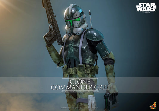 Hot Toys 1/6 Clone Commander Gree "Star Wars: Clone Wars" | Hot Toys 1/6 Scale