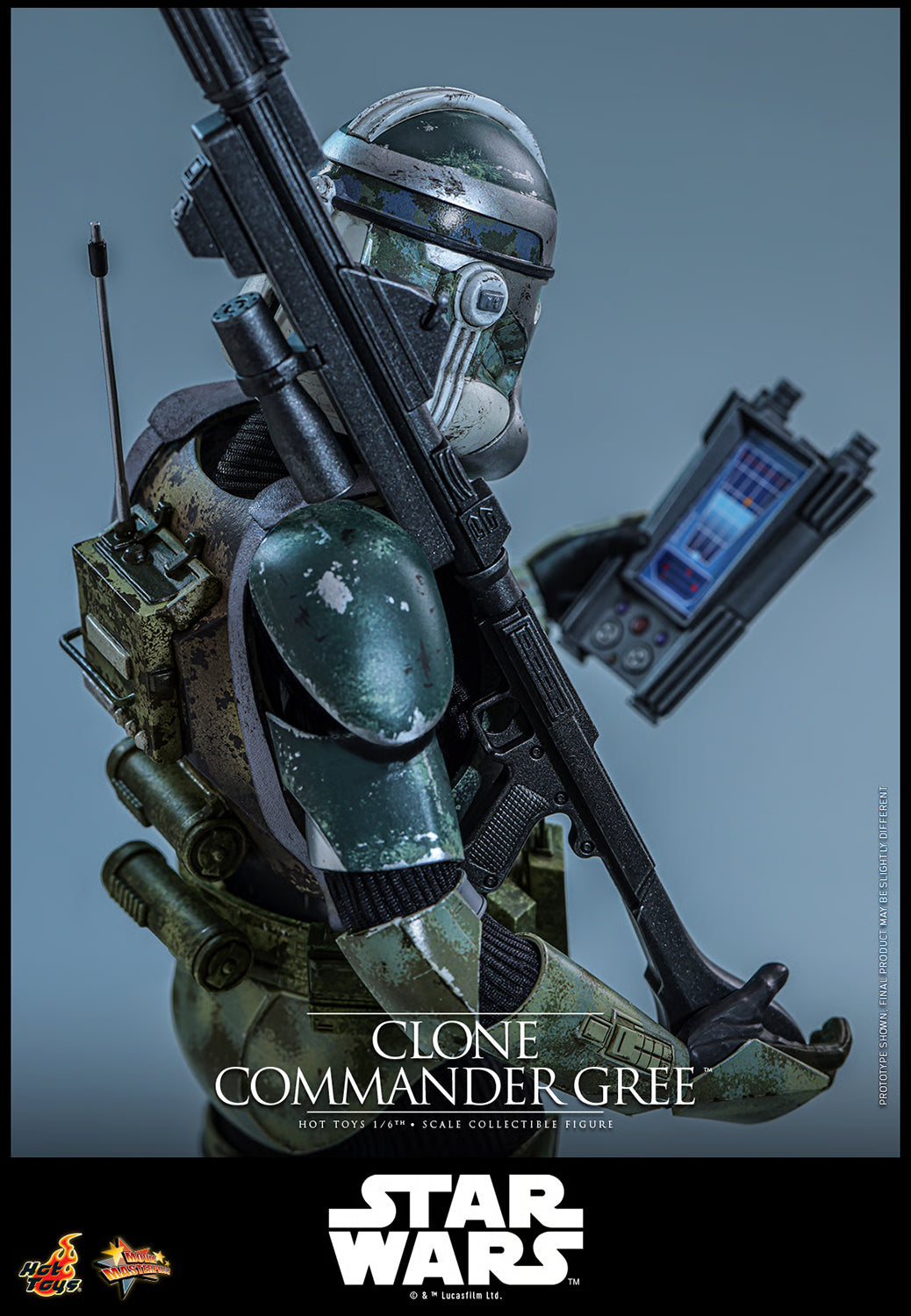 Hot Toys 1/6 Clone Commander Gree "Star Wars: Clone Wars" | Hot Toys 1/6 Scale