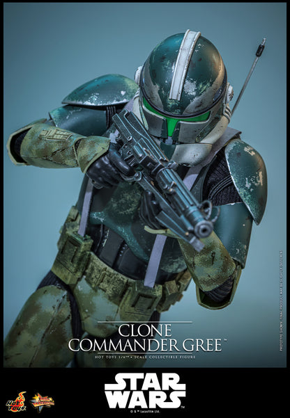 Hot Toys 1/6 Clone Commander Gree "Star Wars: Clone Wars" | Hot Toys 1/6 Scale
