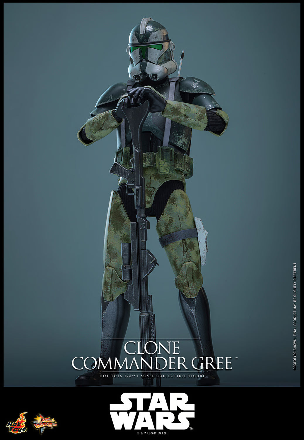 Hot Toys 1/6 Clone Commander Gree "Star Wars: Clone Wars" | Hot Toys 1/6 Scale