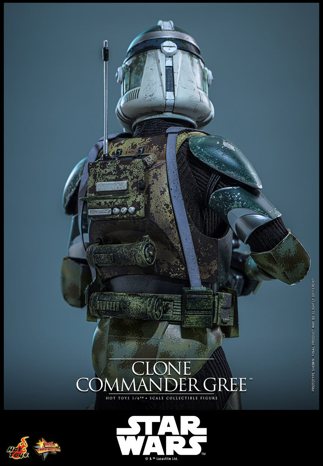 Hot Toys 1/6 Clone Commander Gree "Star Wars: Clone Wars" | Hot Toys 1/6 Scale