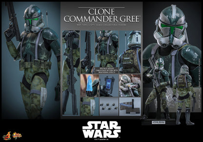 Hot Toys 1/6 Clone Commander Gree "Star Wars: Clone Wars" | Hot Toys 1/6 Scale