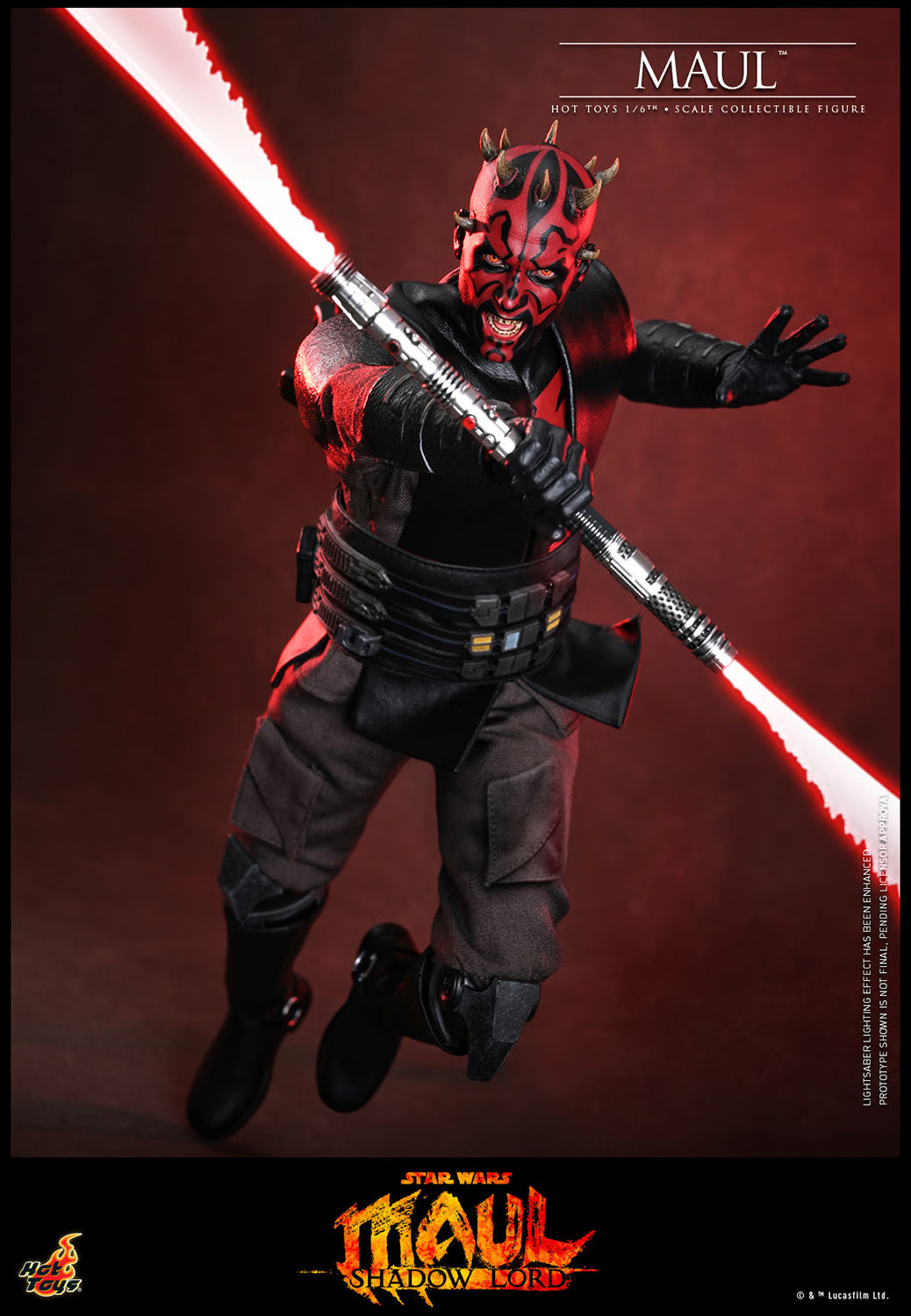 Hot Toys 1/6 Maul "Star Wars: Maul – Shadow Lord" | Hot Toys 1/6 Scale
