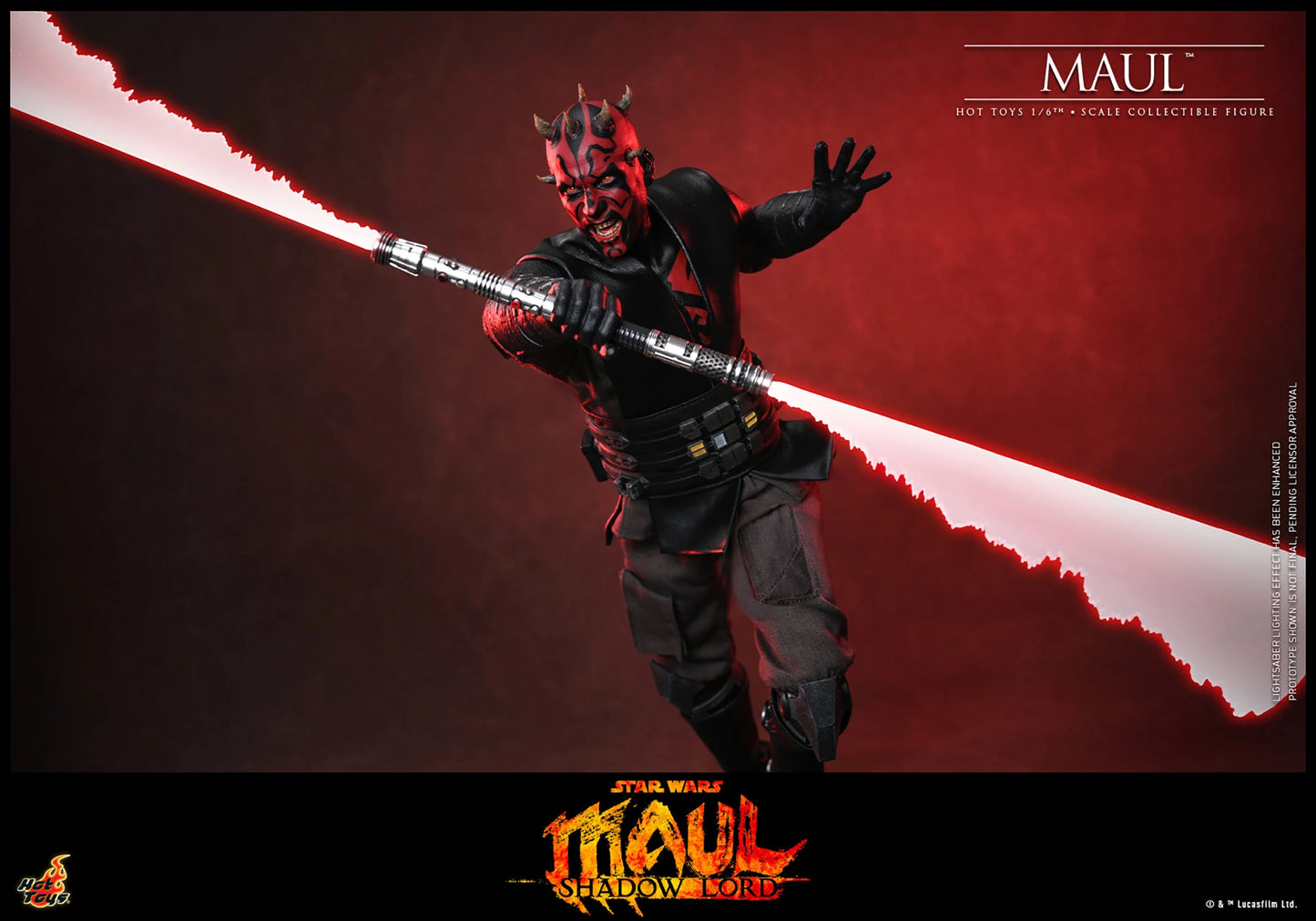 Hot Toys 1/6 Maul "Star Wars: Maul – Shadow Lord" | Hot Toys 1/6 Scale