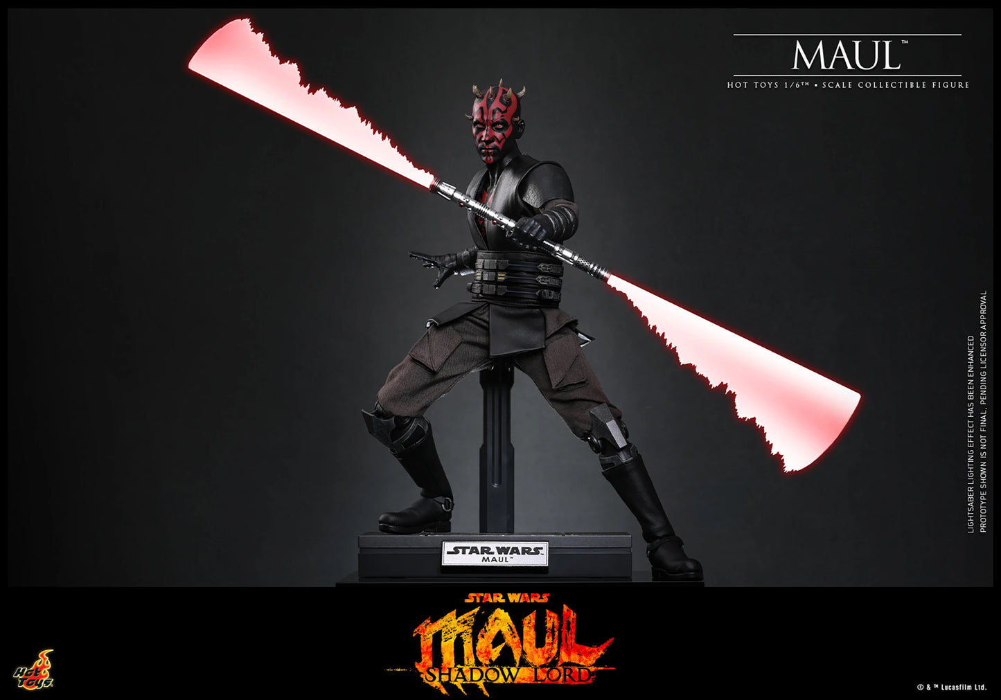 Hot Toys 1/6 Maul "Star Wars: Maul – Shadow Lord" | Hot Toys 1/6 Scale