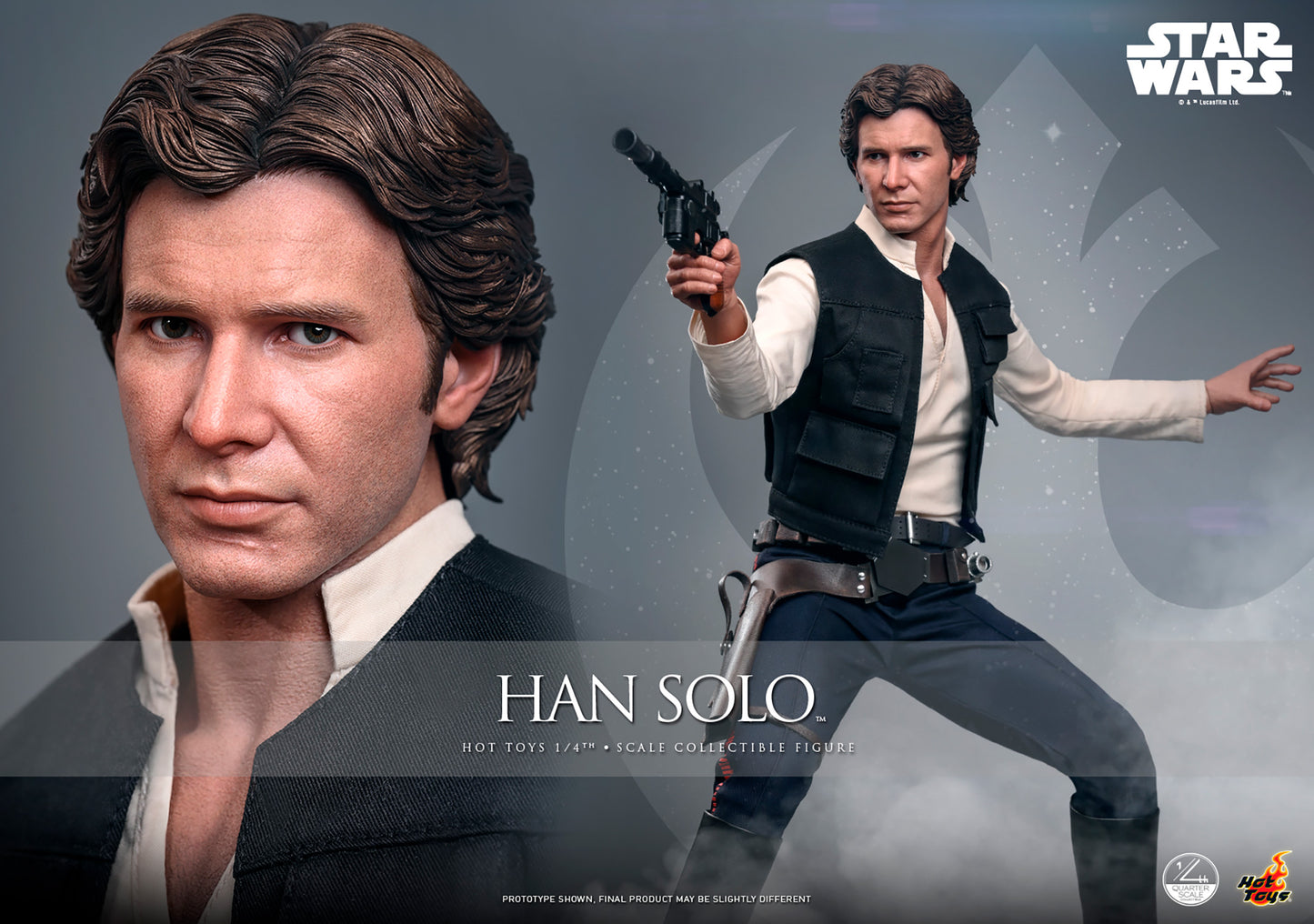 Hot Toys 1/4 Han Solo "Star Wars: A New Hope" | Hot Toys 1/4 Scale