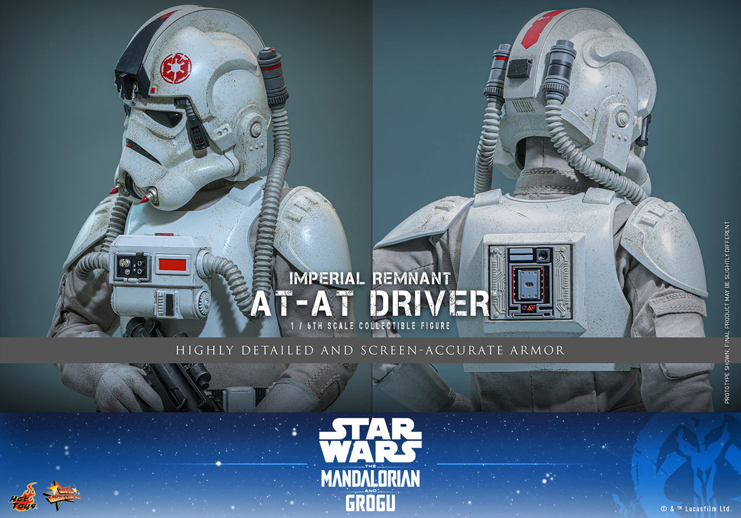 Hot Toys 1/6 Imperial Remnant AT-AT Driver "Star Wars: The Mandalorian & Grogu" | Hot Toys 1/6 Scale