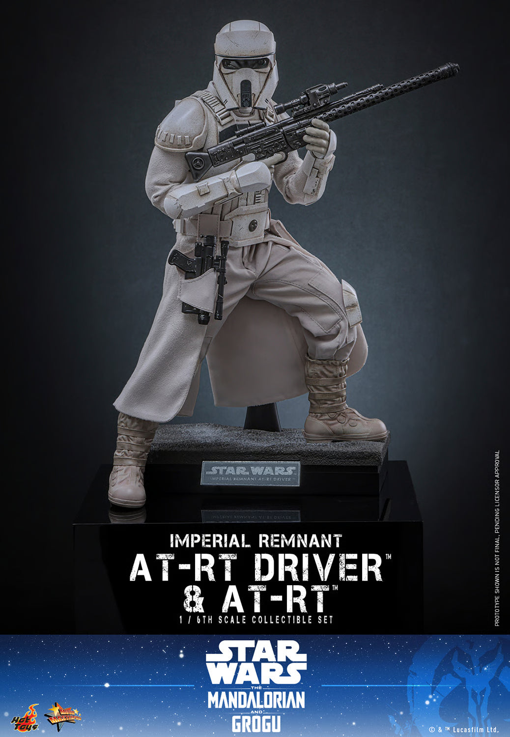 Hot Toys 1/6 Imperial Remnant AT-RT Driver and AT-RT Collectible Set "Star Wars: Mandalorian" | Hot Toys 1/6 Scale
