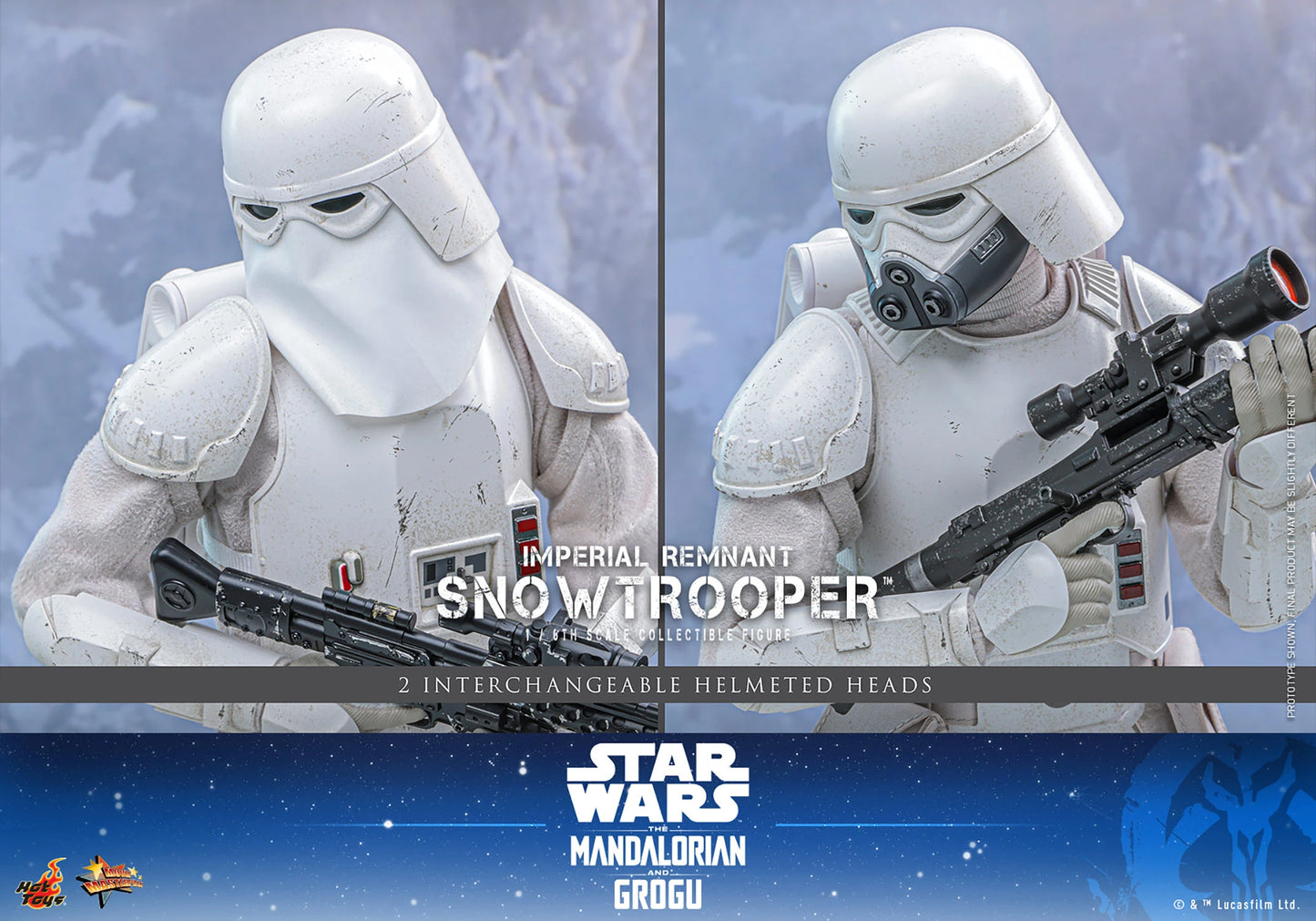 Hot Toys 1/6 Imperial Remnant Snowtrooper "Star Wars: The Mandalorian and Grogu" | Hot Toys 1/6 Scale