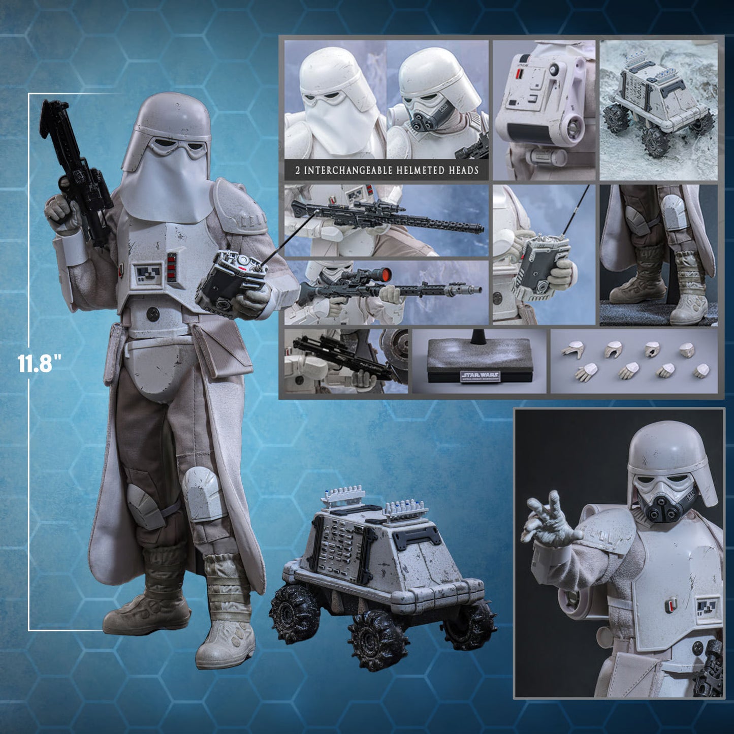 Hot Toys 1/6 Imperial Remnant Snowtrooper "Star Wars: The Mandalorian and Grogu" | Hot Toys 1/6 Scale