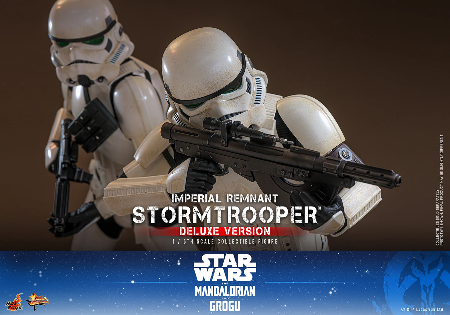 Hot Toys 1/6 Imperial Remnant Stormtrooper (Deluxe Version)  "Star Wars: The Mandalorian and Grugu" | Hot Toys 1/6 Scale