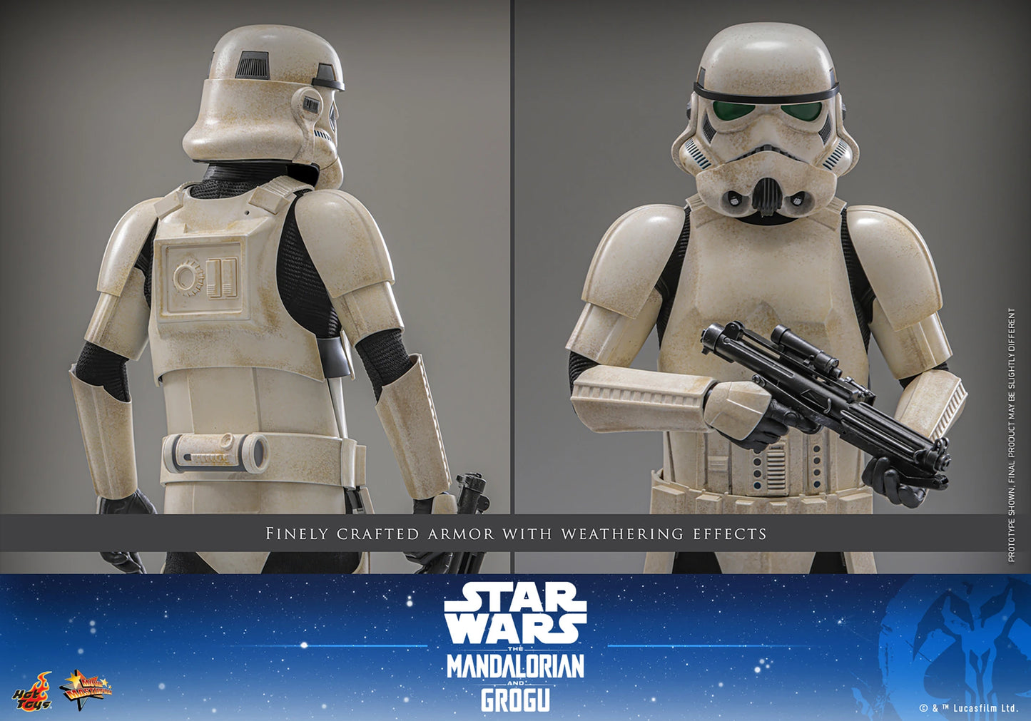 Hot Toys 1/6 Imperial Remnant Stormtrooper (Deluxe Version)  "Star Wars: The Mandalorian and Grugu" | Hot Toys 1/6 Scale