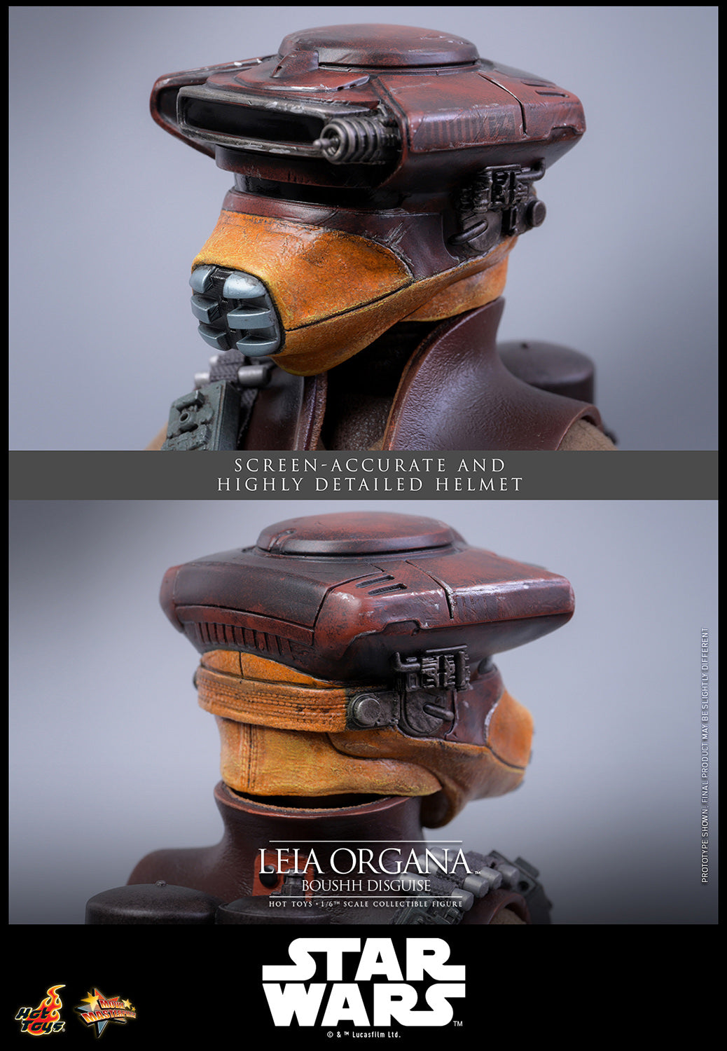 Hot Toys Leia Organa (Boushh Disguise) Sixth Scale Figure "Star Wars: Return of the Jedi" | Hot Toys