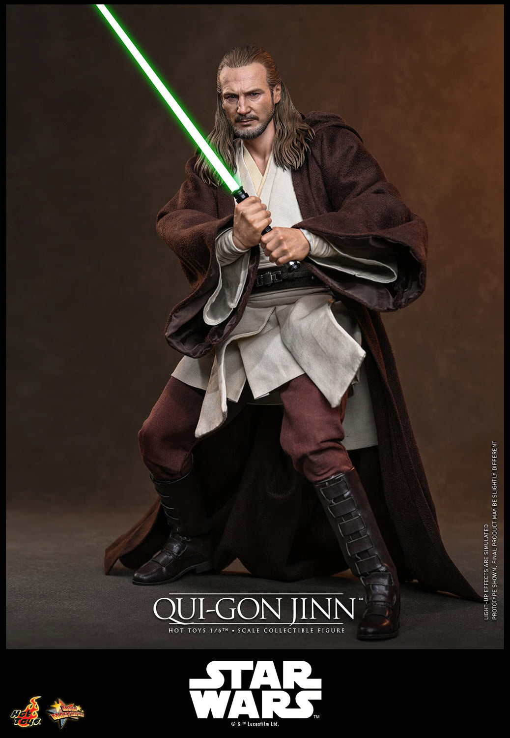Hot Toys 1/6 Qui-Gon Jinn "Star Wars: The Phantom Menace" | Hot Toys 1/6 Scale