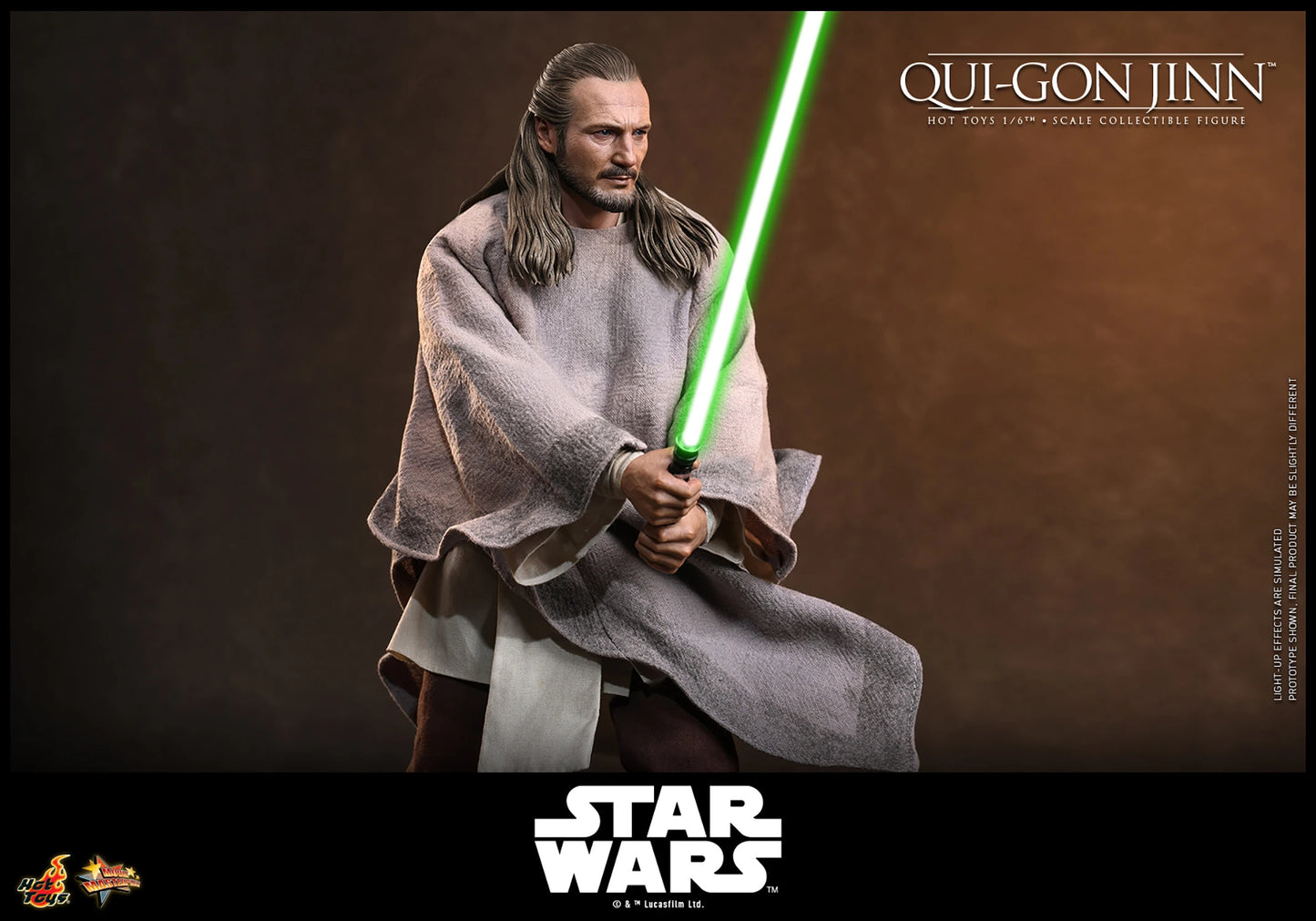 Hot Toys 1/6 Qui-Gon Jinn "Star Wars: The Phantom Menace" | Hot Toys 1/6 Scale