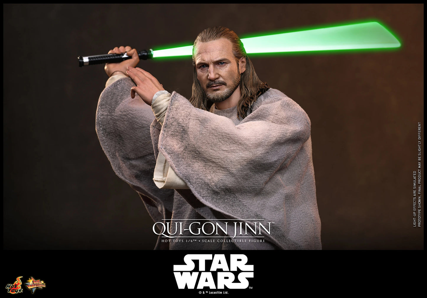 Hot Toys 1/6 Qui-Gon Jinn "Star Wars: The Phantom Menace" | Hot Toys 1/6 Scale