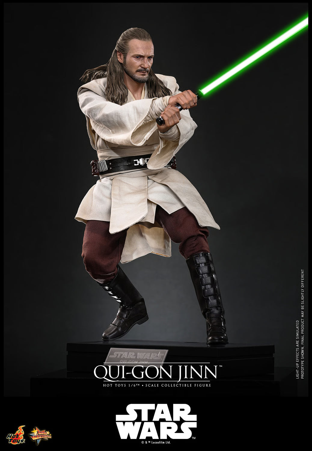 Hot Toys 1/6 Qui-Gon Jinn "Star Wars: The Phantom Menace" | Hot Toys 1/6 Scale