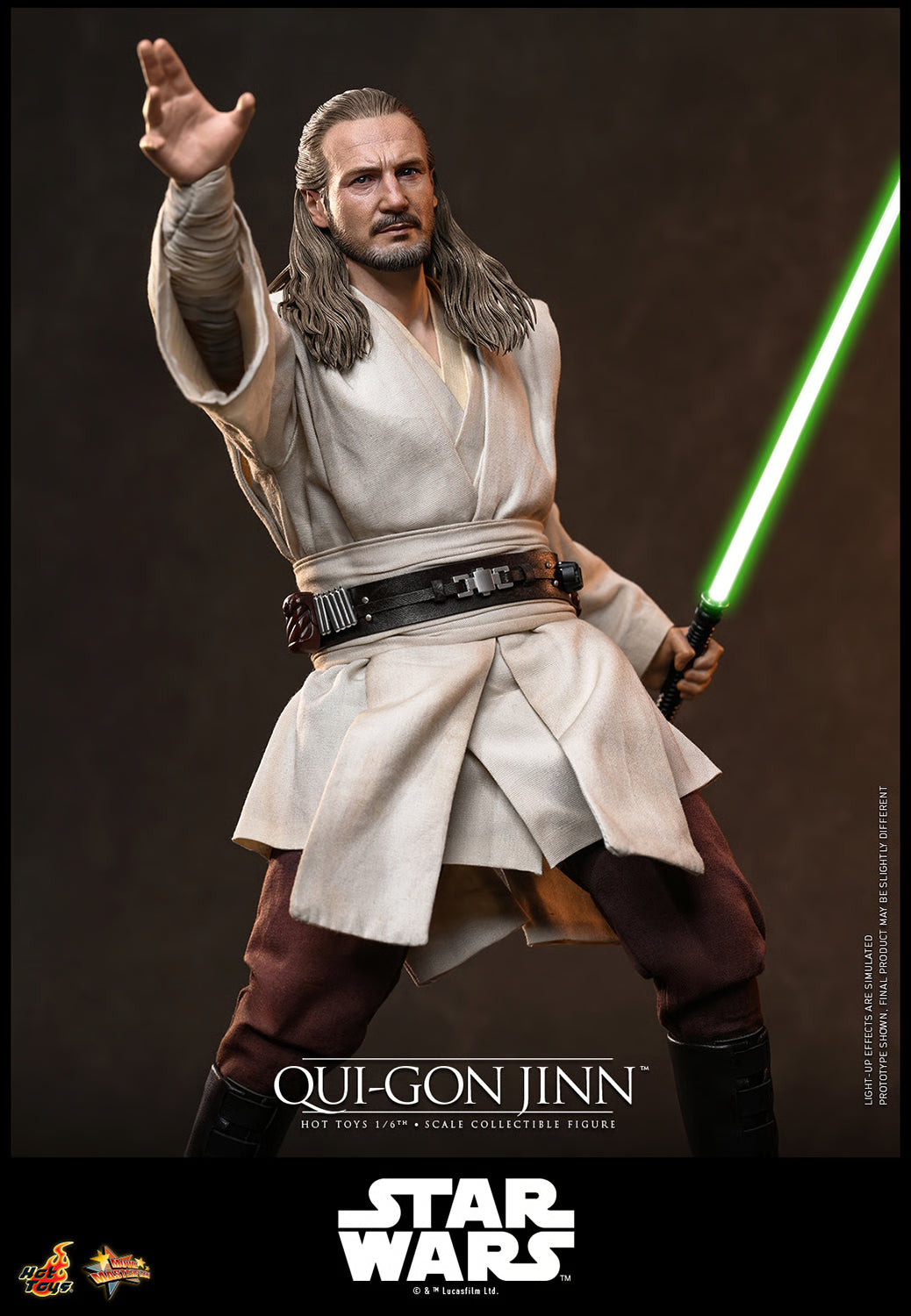 Hot Toys 1/6 Qui-Gon Jinn "Star Wars: The Phantom Menace" | Hot Toys 1/6 Scale