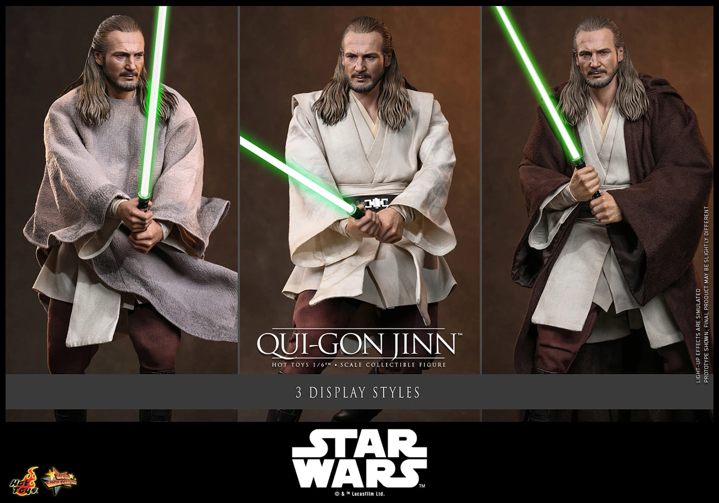 Hot Toys 1/6 Qui-Gon Jinn "Star Wars: The Phantom Menace" | Hot Toys 1/6 Scale