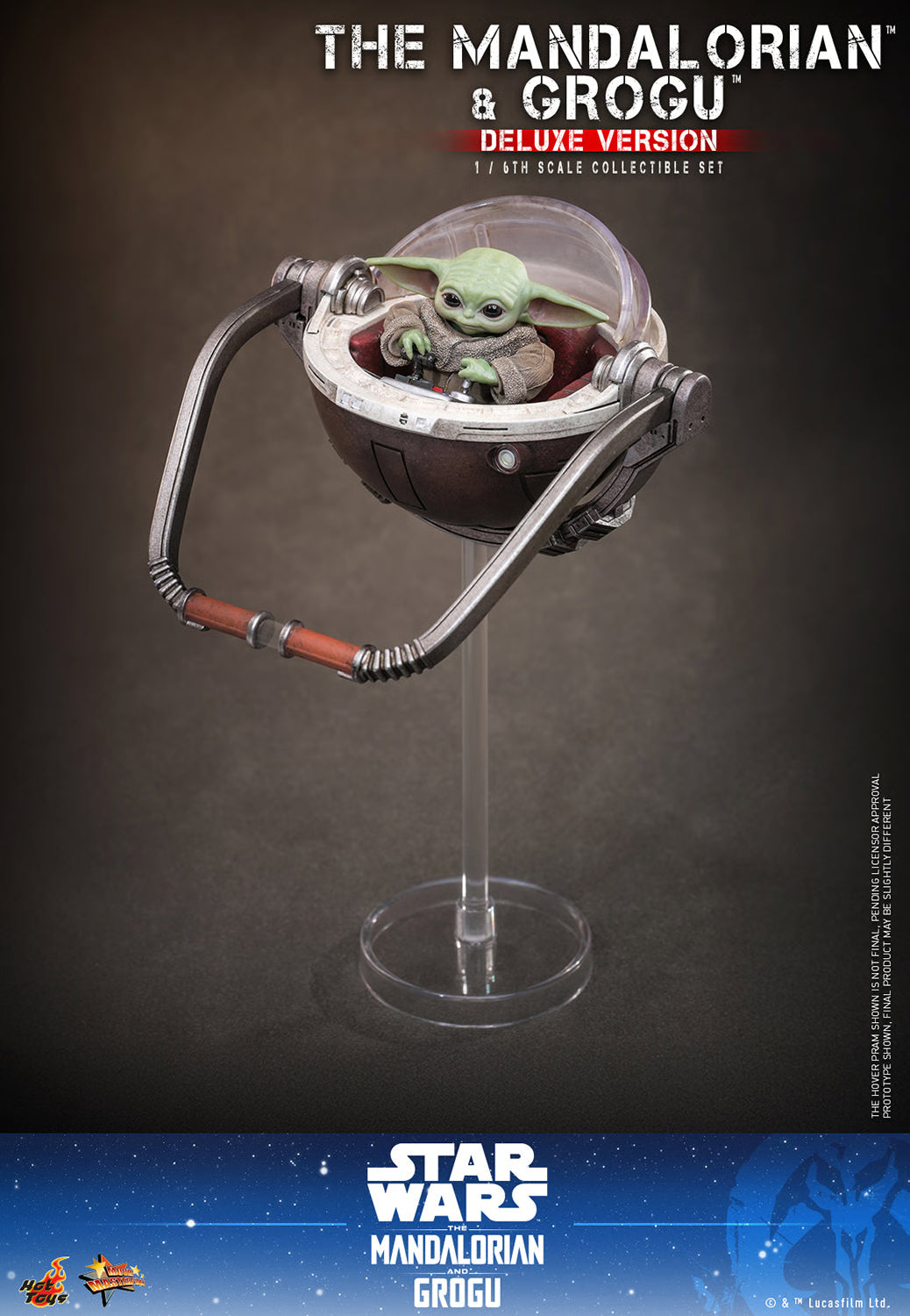 Hot Toys 1/6 The Mandalorian and Grogu (Deluxe Version) "Star Wars: Mandalorian" | Hot Toys 1/6 Scale