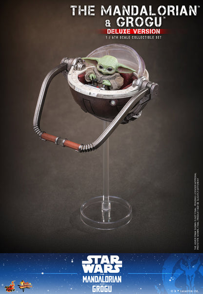 Hot Toys 1/6 The Mandalorian and Grogu (Deluxe Version) "Star Wars: Mandalorian" | Hot Toys 1/6 Scale