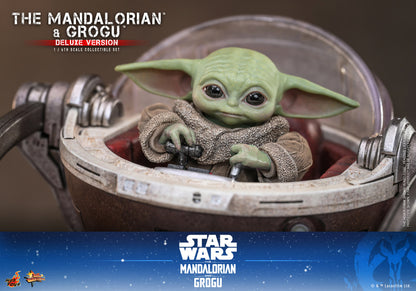 Hot Toys 1/6 The Mandalorian and Grogu (Deluxe Version) "Star Wars: Mandalorian" | Hot Toys 1/6 Scale