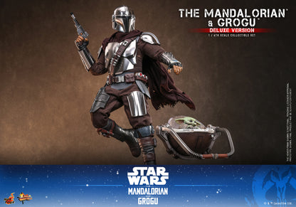 Hot Toys 1/6 The Mandalorian and Grogu (Deluxe Version) "Star Wars: Mandalorian" | Hot Toys 1/6 Scale