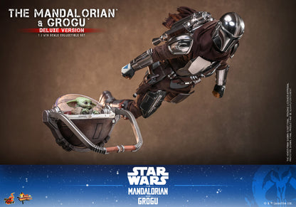 Hot Toys 1/6 The Mandalorian and Grogu (Deluxe Version) "Star Wars: Mandalorian" | Hot Toys 1/6 Scale