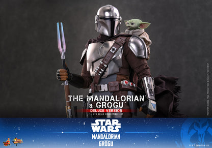 Hot Toys 1/6 The Mandalorian and Grogu (Deluxe Version) "Star Wars: Mandalorian" | Hot Toys 1/6 Scale