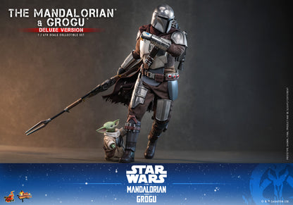 Hot Toys 1/6 The Mandalorian and Grogu (Deluxe Version) "Star Wars: Mandalorian" | Hot Toys 1/6 Scale