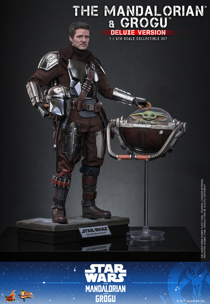 Hot Toys 1/6 The Mandalorian and Grogu (Deluxe Version) "Star Wars: Mandalorian" | Hot Toys 1/6 Scale
