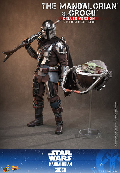 Hot Toys 1/6 The Mandalorian and Grogu (Deluxe Version) "Star Wars: Mandalorian" | Hot Toys 1/6 Scale