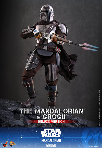 Hot Toys 1/6 The Mandalorian and Grogu (Deluxe Version) "Star Wars: Mandalorian" | Hot Toys 1/6 Scale