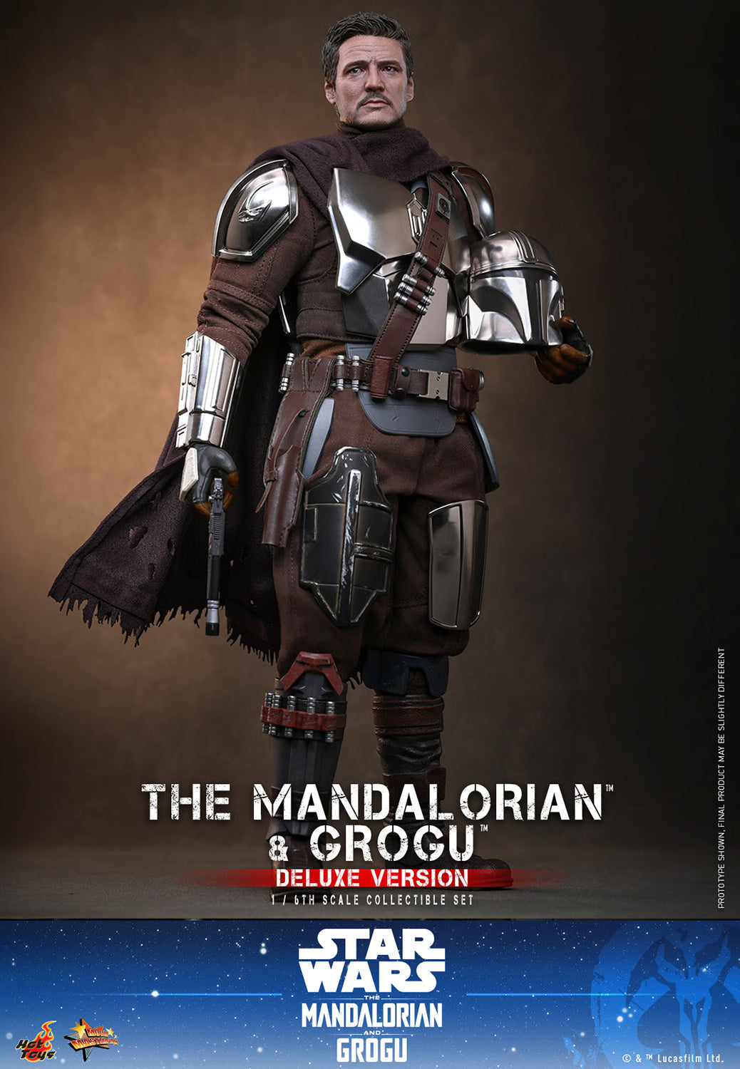 Hot Toys 1/6 The Mandalorian and Grogu (Deluxe Version) "Star Wars: Mandalorian" | Hot Toys 1/6 Scale