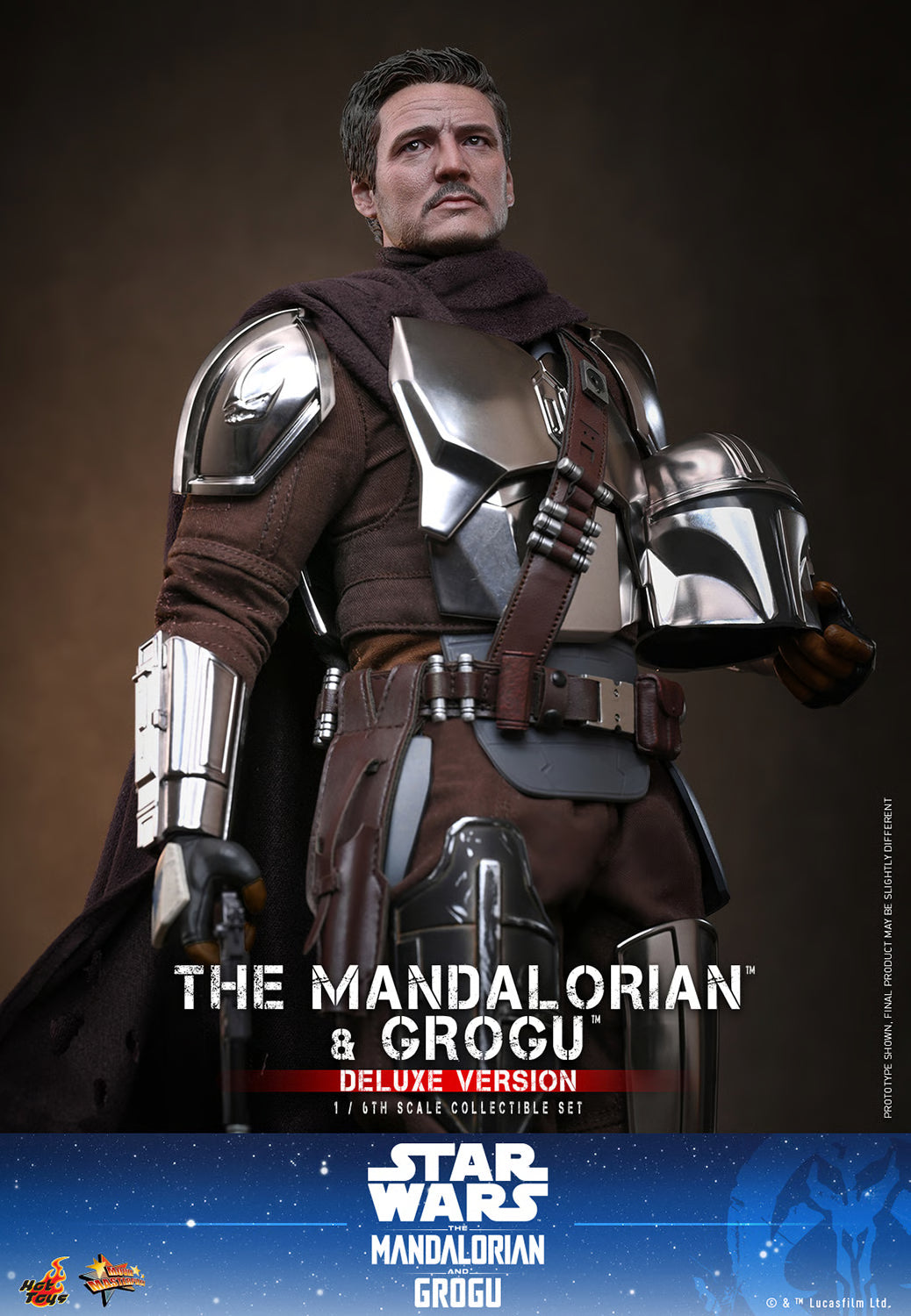 Hot Toys 1/6 The Mandalorian and Grogu (Deluxe Version) "Star Wars: Mandalorian" | Hot Toys 1/6 Scale