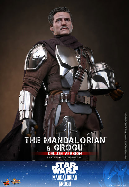Hot Toys 1/6 The Mandalorian and Grogu (Deluxe Version) "Star Wars: Mandalorian" | Hot Toys 1/6 Scale