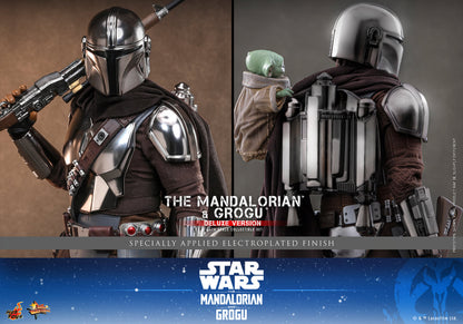 Hot Toys 1/6 The Mandalorian and Grogu (Deluxe Version) "Star Wars: Mandalorian" | Hot Toys 1/6 Scale