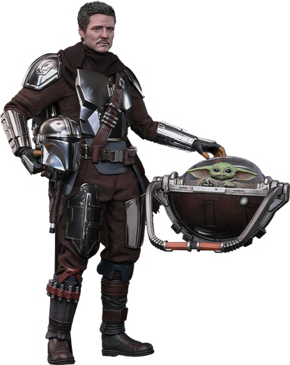 Hot Toys 1/6 The Mandalorian and Grogu (Deluxe Version) "Star Wars: Mandalorian" | Hot Toys 1/6 Scale