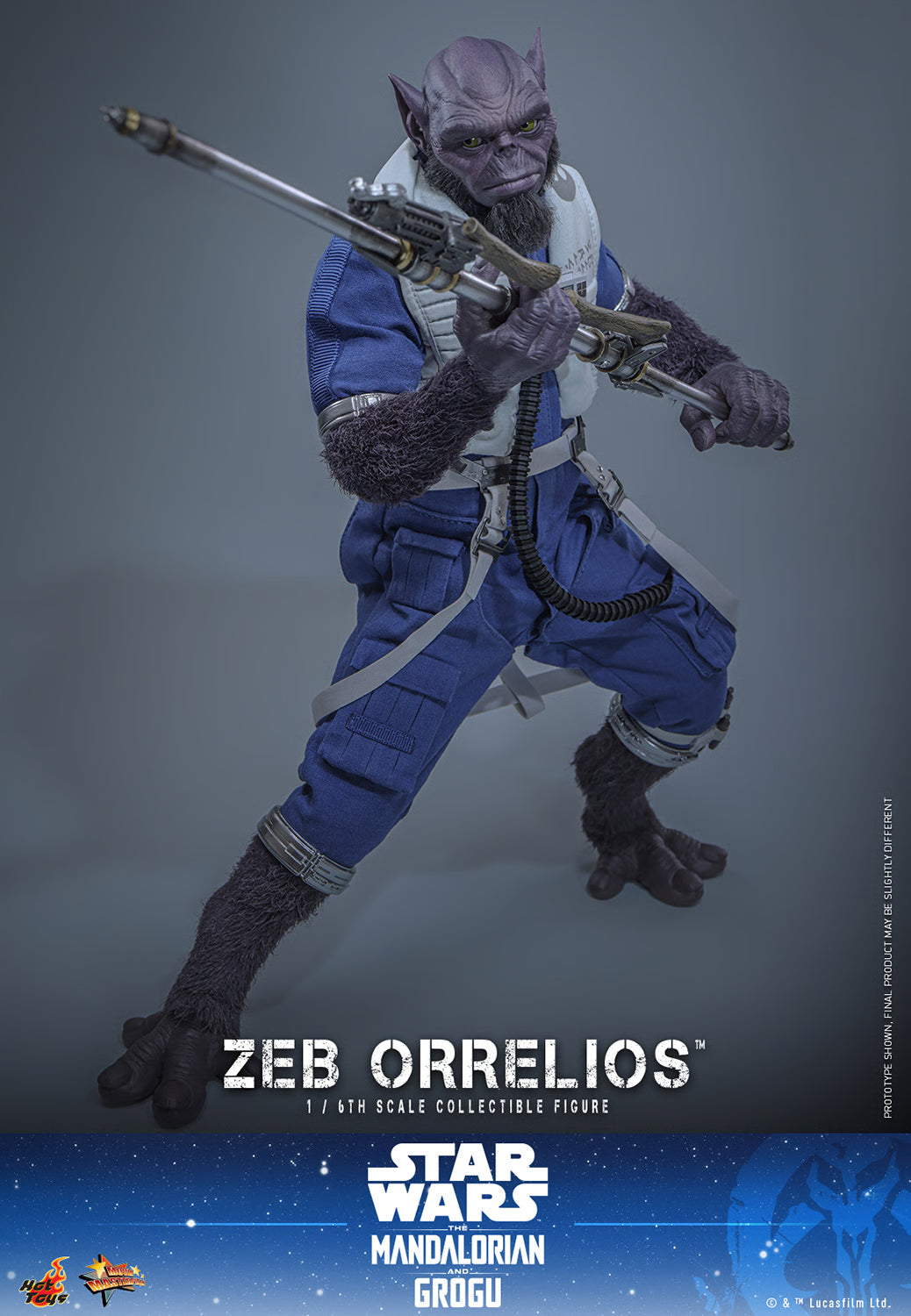 Hot Toys 1/6 Zeb Orrelios "Star Wars: The Mandalorian and Grugu" | Hot Toys 1/6 Scale